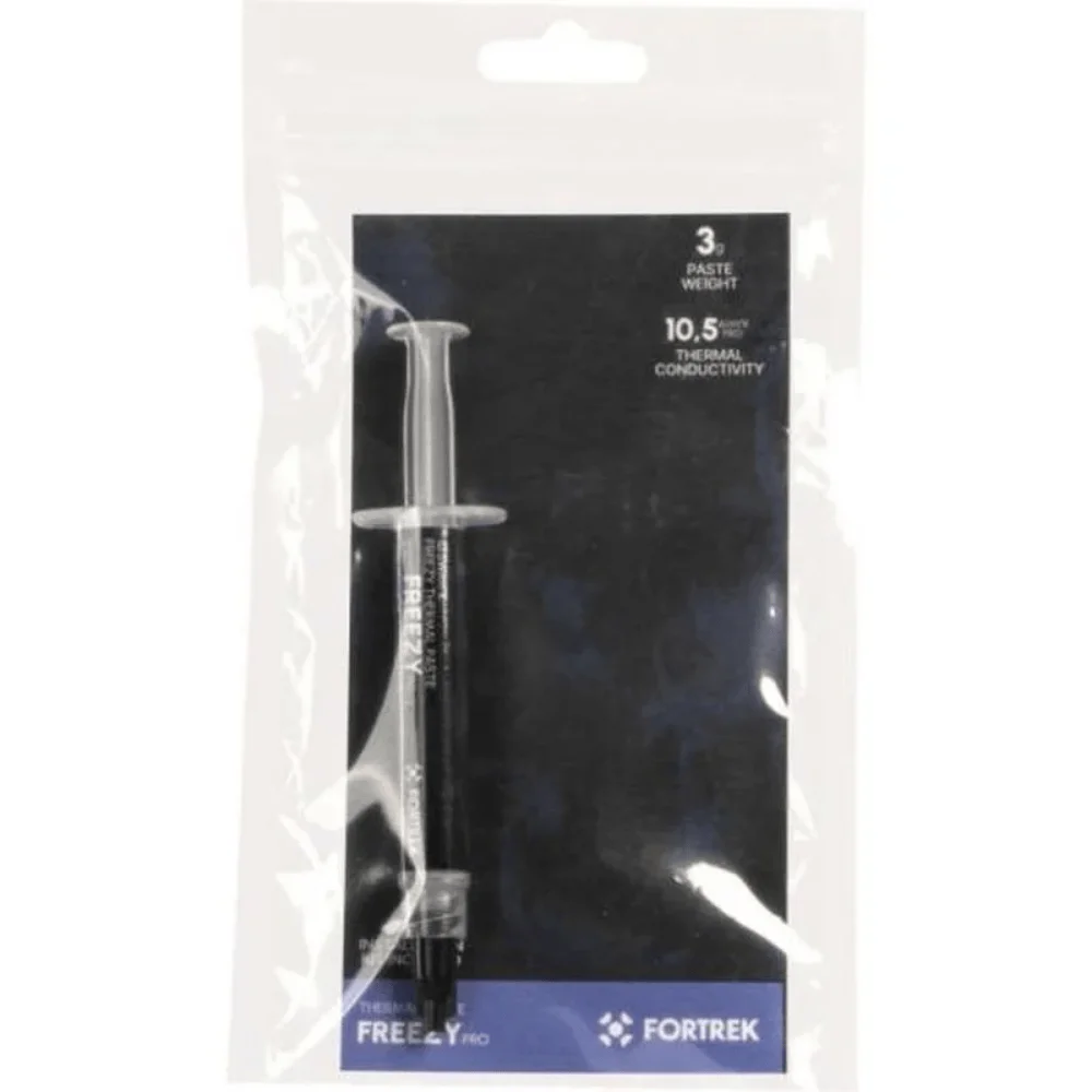 Imagem 3 de 4 do produto Pasta Térmica Fortrek 3,0gr Freezy Pro, 10,5w/mk
