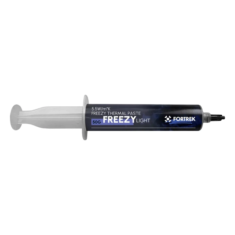 Imagem 2 de 3 do produto Pasta Térmica Fortrek 50gr Freezy Light, 5,5w/mk