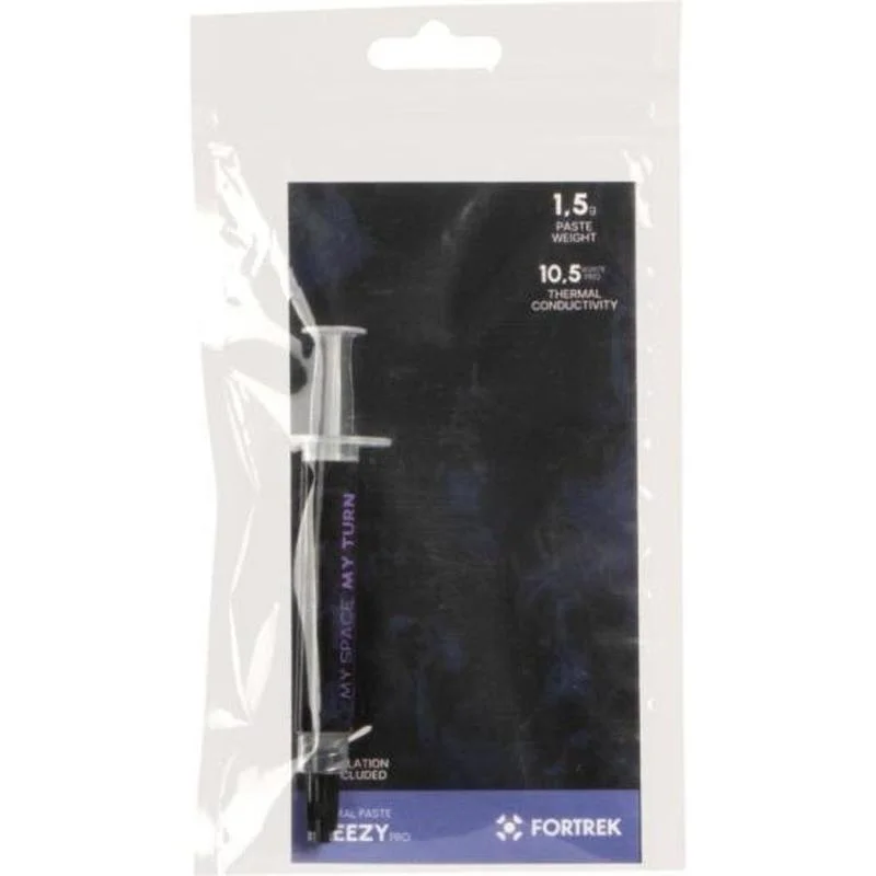 Imagem 3 de 3 do produto Pasta Térmica Fortrek 1,5gr Freezy Pro, 10,5w/mk
