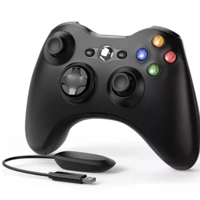 Controle Sem Fio Receptor Wireless Compativel Video Game XBOX 360