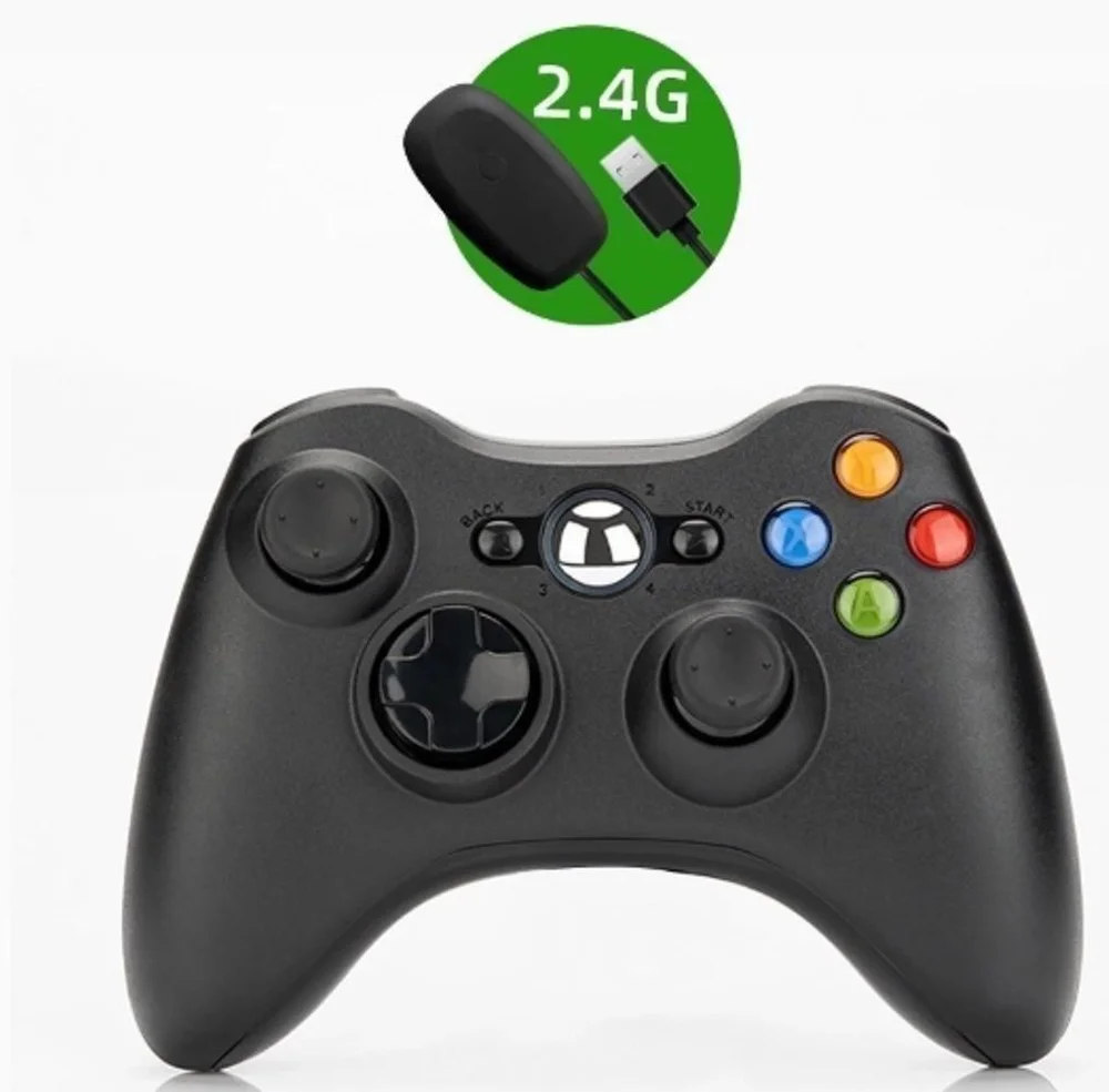 Imagem 3 de 4 do produto Controle Sem Fio Receptor Wireless Compativel Video Game XBOX 360