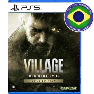 Resident Evil Village Gold Edition Ps5 Mídia Física Em Português