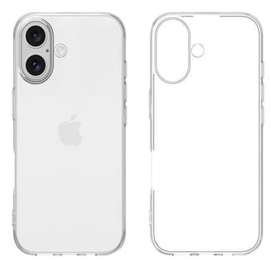 Capa Capinha Space Hybrid Clear Anti-impacto P/ Iphone 16 Plus