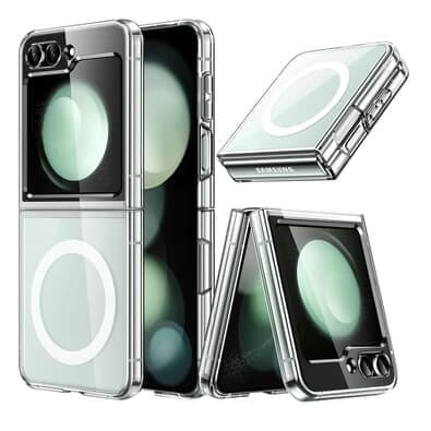 Capa Capinha Magsafe Magnetica Antishock P/ Samsung Galaxy Z Flip 6 / Z Flip 5