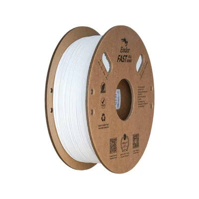 Filamentos Ender Fast Pla Creality Para Impressora 3d Branco 1kg 1.75mm