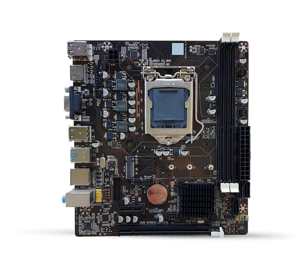 Placa Mãe Duex M.2 Intel LGA 1155 Ddr3 Dxmbb75g
