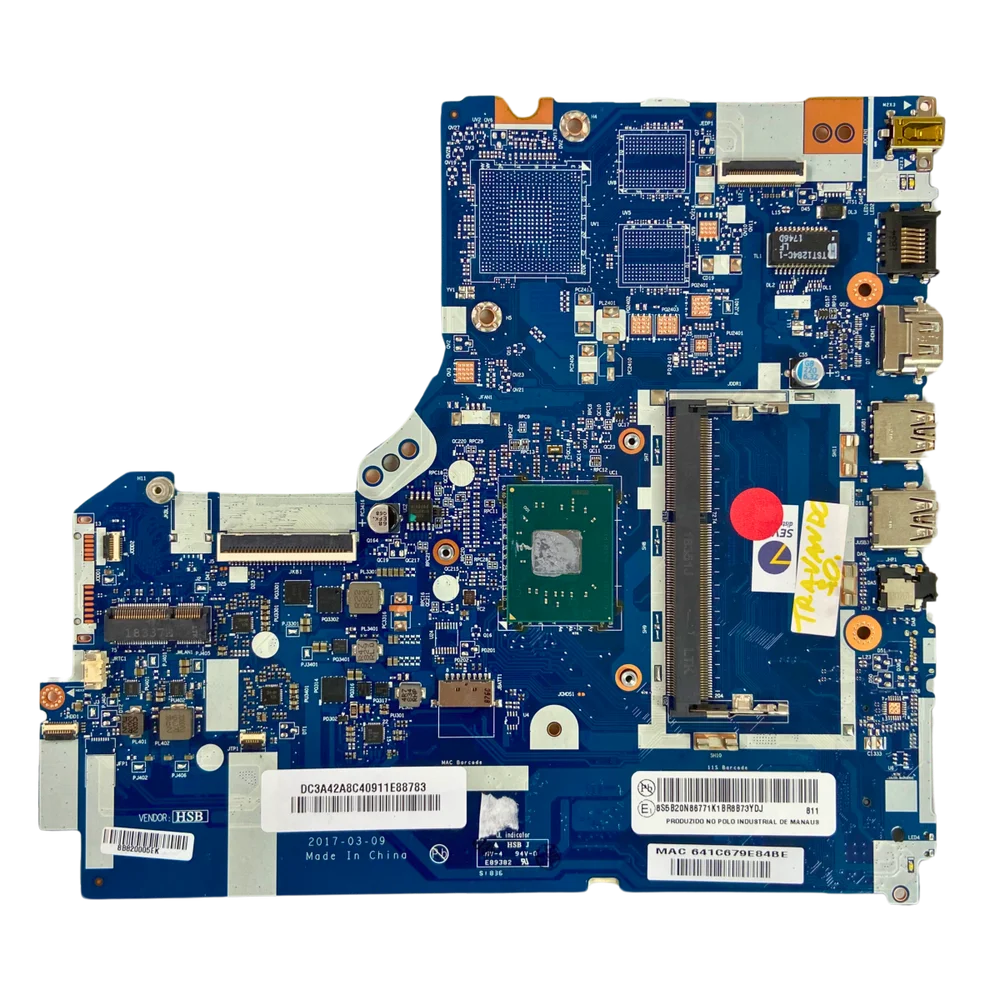 Placa Mãe Lenovo Nm-b301 Intel® Celeron®  Sucata 4