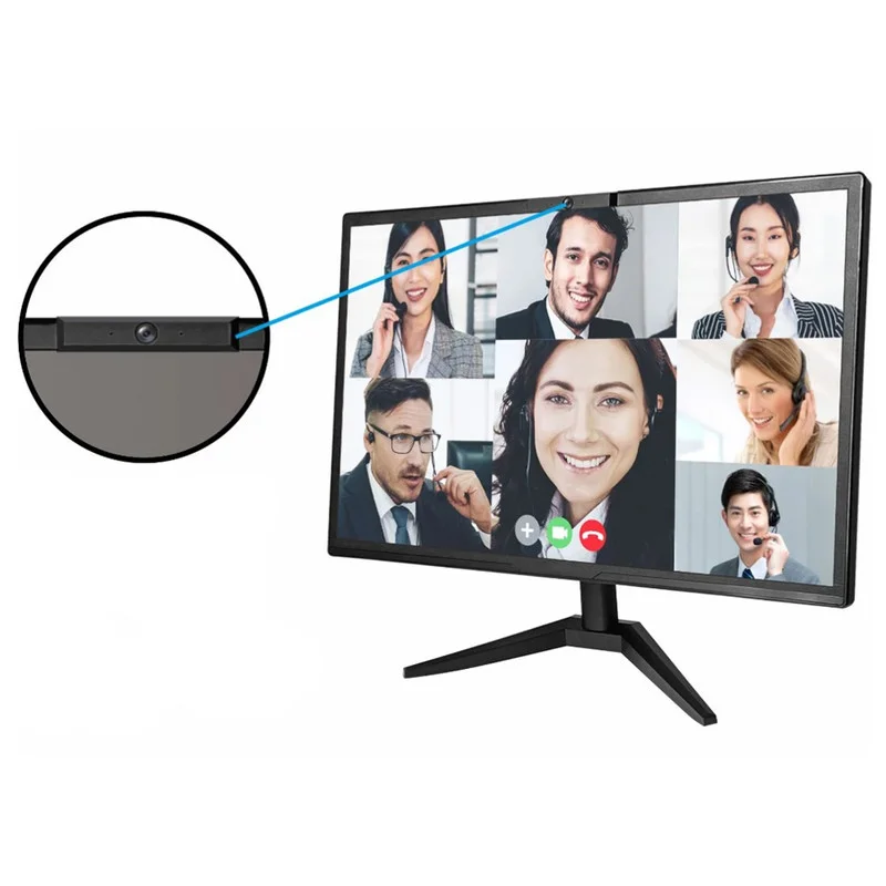 Monitor Brx LED 21,5 Com Webcam Microfone e audio HDMI + Vga Monitor Brx LED 21,5 Com Webcam Microfone e audio HDMI + Vga
