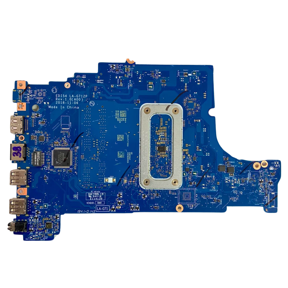 Placa Mãe Dell La-g712p Intel® Pentium® Gold 5405u Sucata 5