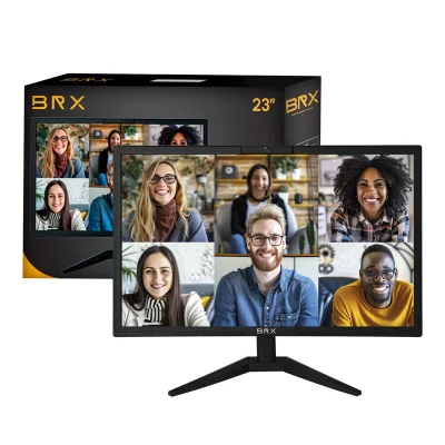 Monitor Brx LED 23 Com Webcam Microfone e audio HDMI + Vga