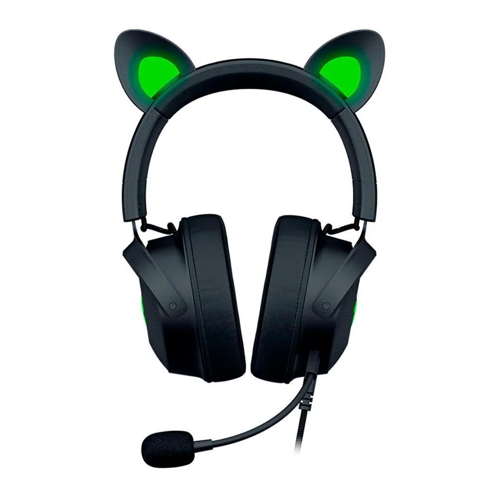 Imagem 2 de 2 do produto Headset Gamer Razer Kraken Kitty V2 Pro, Chroma RGB, Som Surround 7.1, Drivers 50mm, Usb