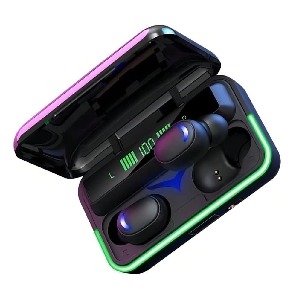 Imagem 3 de 4 do produto Fone Ouvido Preto LED Power Bank Para Samsung A05