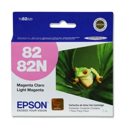 Cartucho Epson 82n T082620 Magenta Claro | R270 | R290 | Rx590 | Rx610