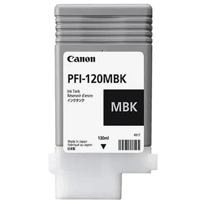 Cartucho De Tinta Canon Plotter Pfi120mbk Matte Black