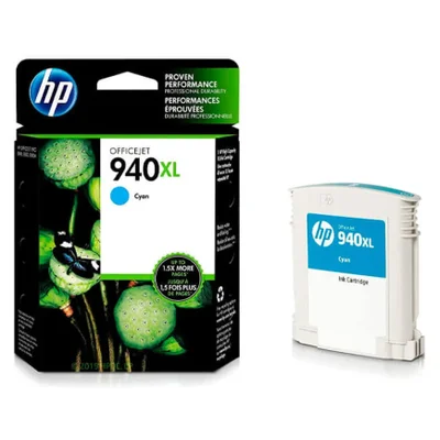 Cartucho De Tinta Hp 940xl C4907ab C4907a Azul Officejet 8000 8500