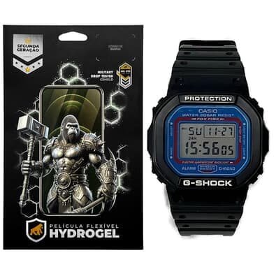Película Para Casio Dw-5600vt - Hydrogel Hd - Gshield