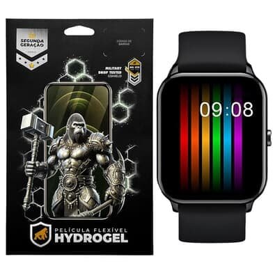 Película Para Relógio Smartwatch Qcy Gtc S1 - Hydrogel Hd - Gshield