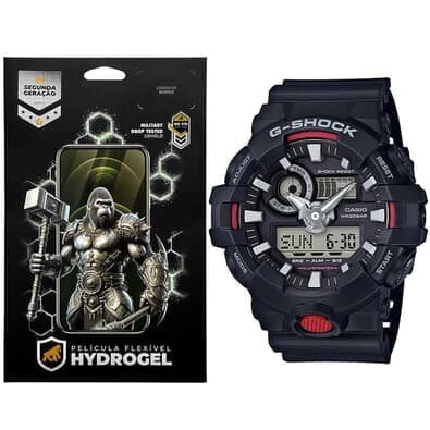 Película Para Casio G-shock Ga-700by - Hydrogel Hd - Gshield