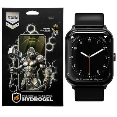 Película Para Relógio Smarwatch Qcy Gts  - Hydrogel Hd - Gshield