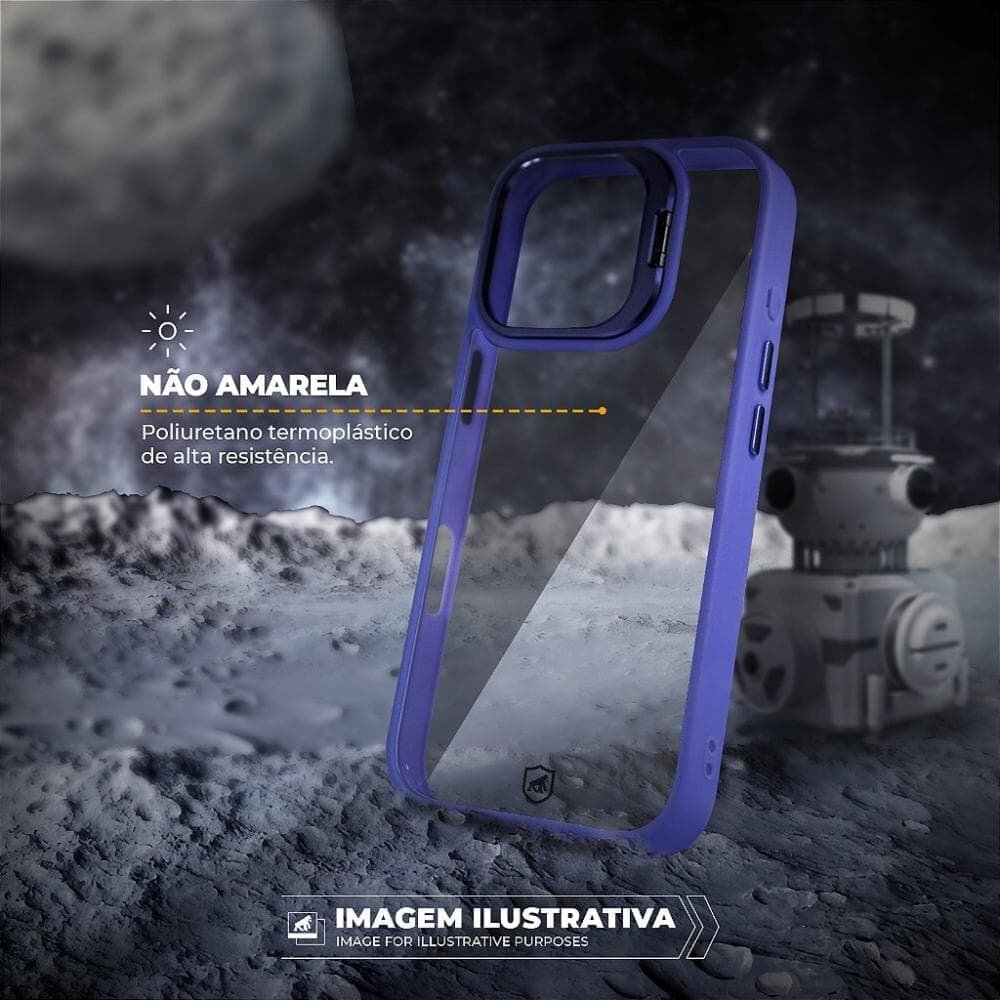 Imagem 2 de 4 do produto Capa Para Iphone 16 Pro Max - Gravity Lilás - Gshield