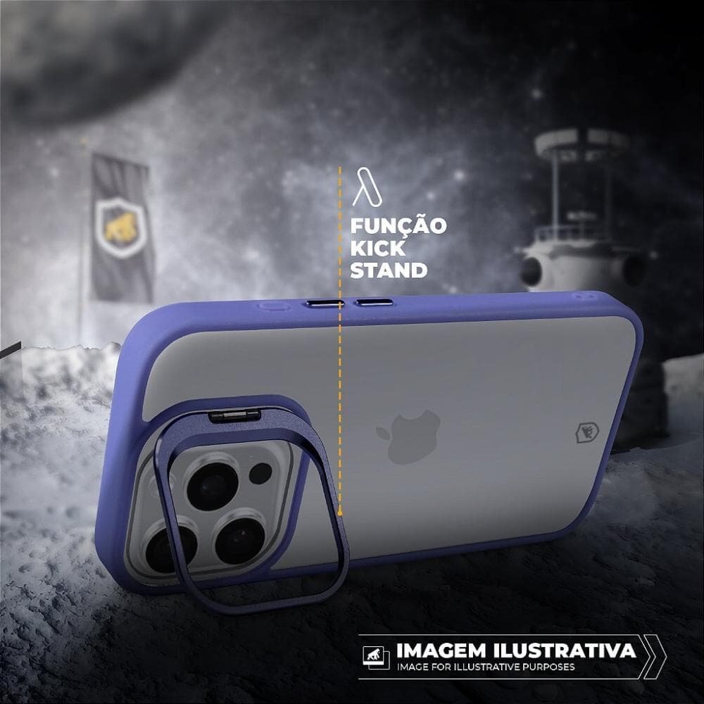 Imagem 3 de 4 do produto Capa Para Iphone 16 Pro Max - Gravity Lilás - Gshield