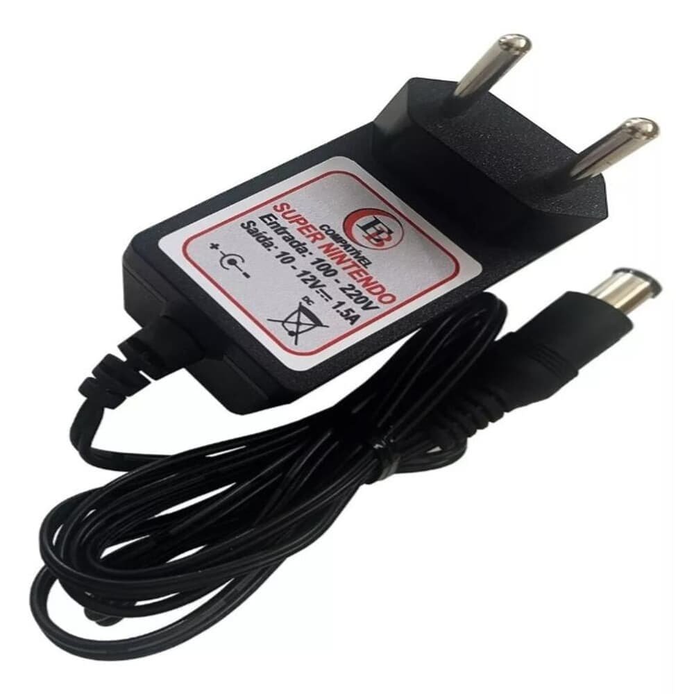 Imagem 2 de 2 do produto Fonte Para Super Nintendo Snes Bivolt 110/220 Automática