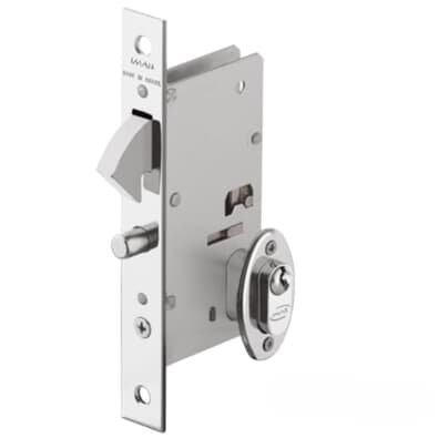 Fechadura Bico De Papagaio Para Porta De Correr Externa 29mm Branca Fa 1065 Imab