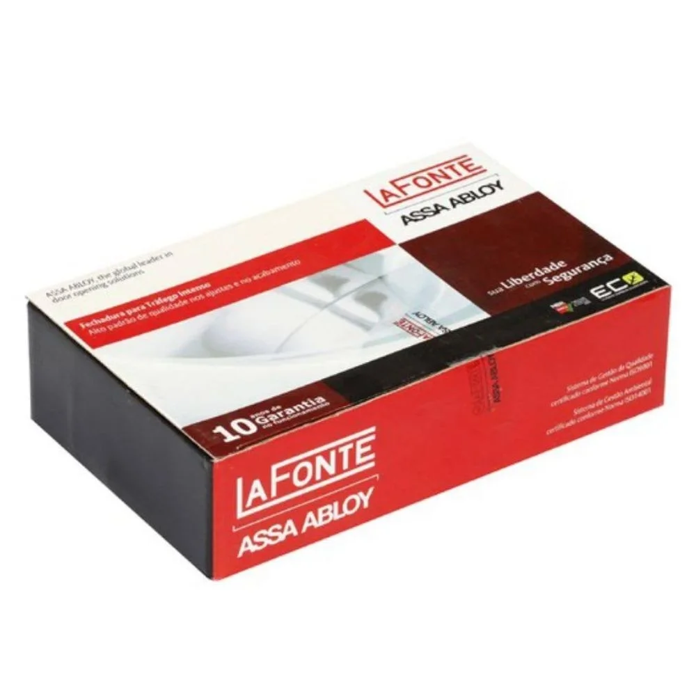 Imagem 2 de 5 do produto Fechadura 456 Residence Interna St1r Ros335 55mm Aço Inox Polido La Fonte