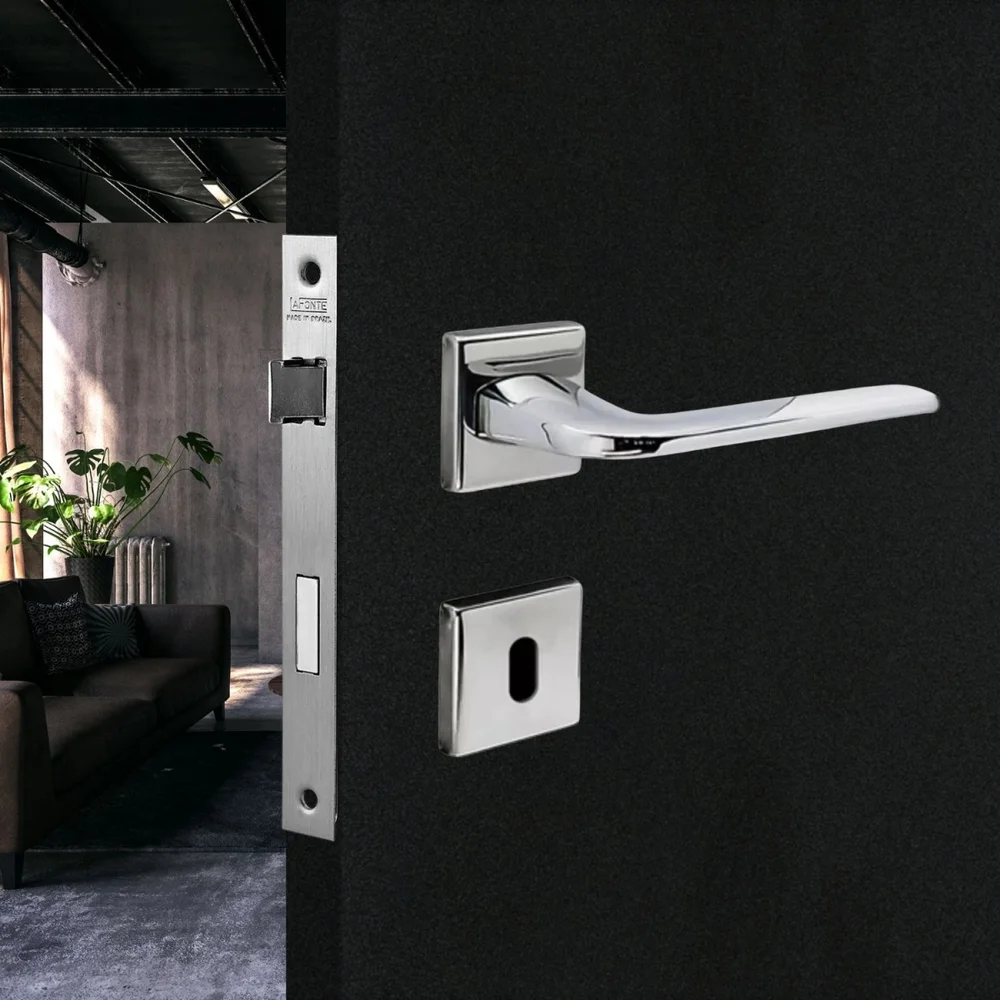 Imagem 4 de 5 do produto Fechadura 700 Vanguard Interna St2-55 Ros333 55mm Inox Cromo Acetinado La Fonte