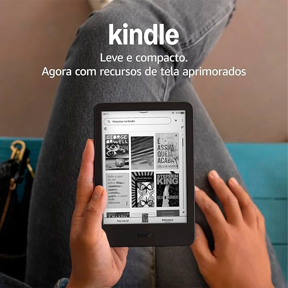 Kindle 16gb Modelo2024 Tela Antirreflexo Troca De