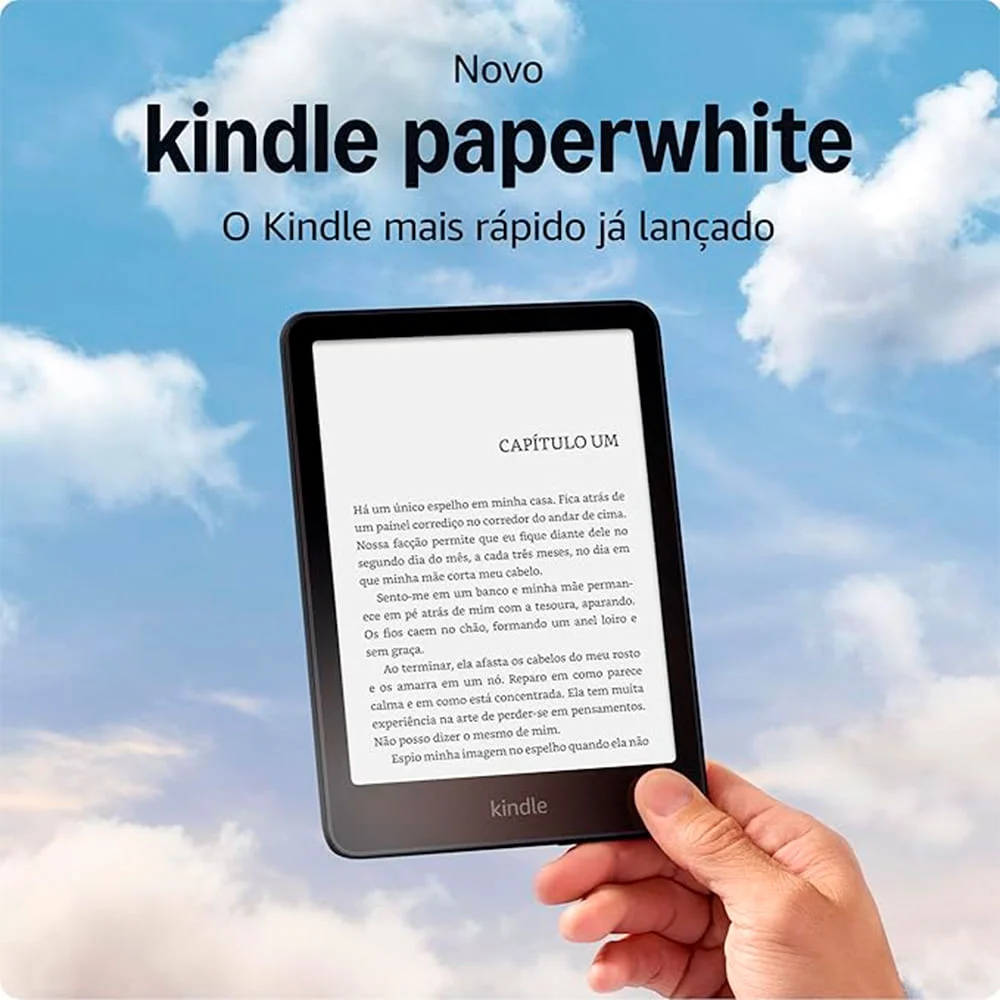 Imagem 3 de 5 do produto Amazon Kindle Paperwhite 16gb, Preto - B0cfpl6c Bivolt