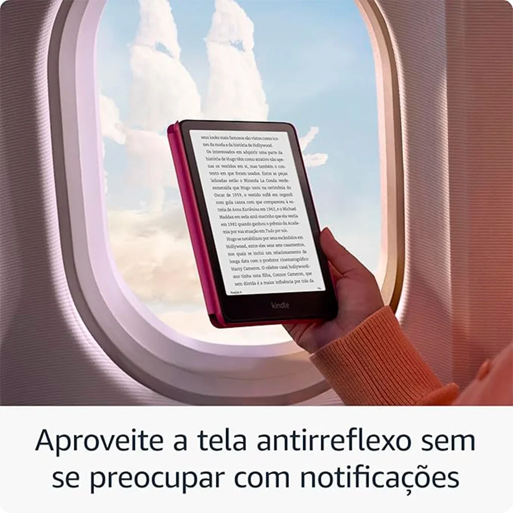 Imagem 4 de 5 do produto Amazon Kindle Paperwhite 16gb, Preto - B0cfpl6c Bivolt