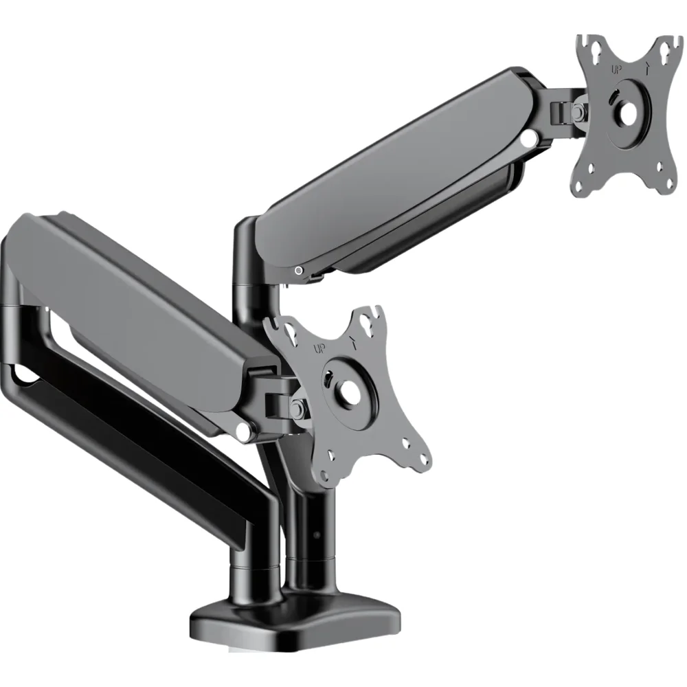 Imagem 2 de 5 do produto Suporte Duplo Ajustável Flexibilidade Para Monitores De 17  A 32
