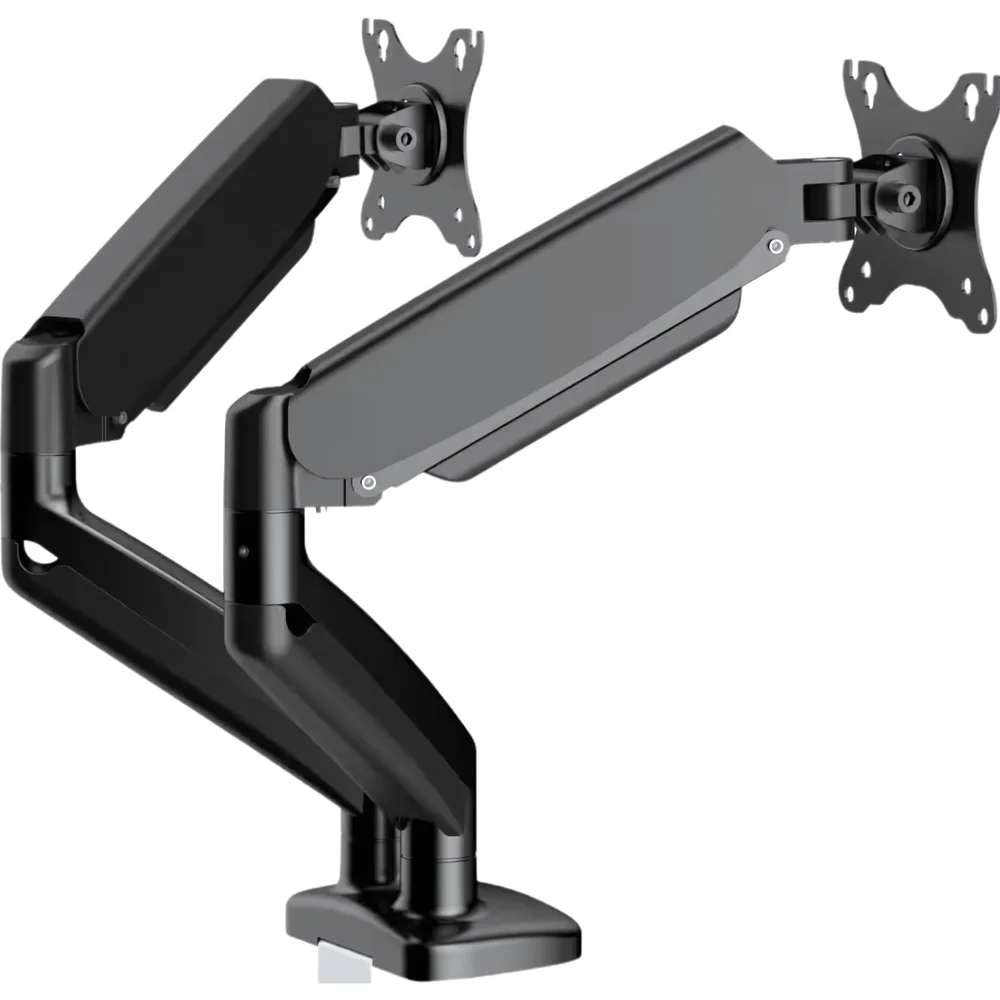 Imagem 5 de 5 do produto Suporte Duplo Ajustável Flexibilidade Para Monitores De 17  A 32
