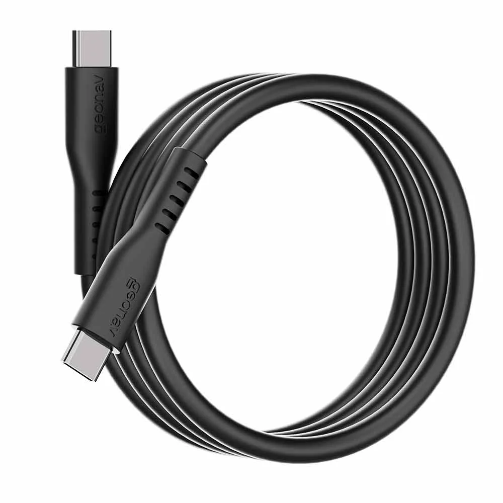 Imagem 5 de 5 do produto Cabo Usb-c Para Usb-c Geonav Preto - Esc06sbk