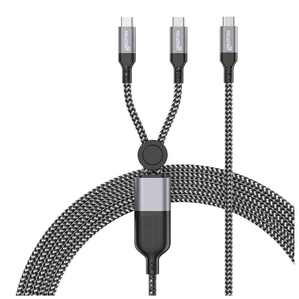 Cabo Dualfast Usb-c Para Usb-c Geonav - Ucc08m