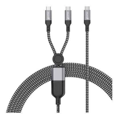 Cabo Dualfast Usb-c Para Usb-c Geonav - Ucc08m