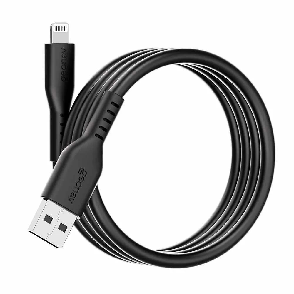 Imagem 4 de 5 do produto Cabo Usb-a Para Lightning Geonav Preto - Eslisbk - Na
