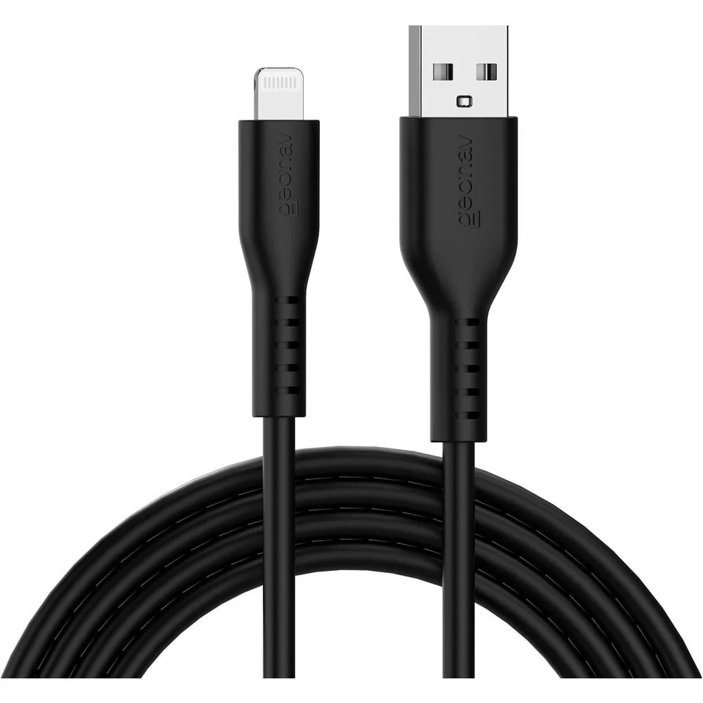 Imagem 5 de 5 do produto Cabo Usb-a Para Lightning Geonav Preto - Eslisbk - Na