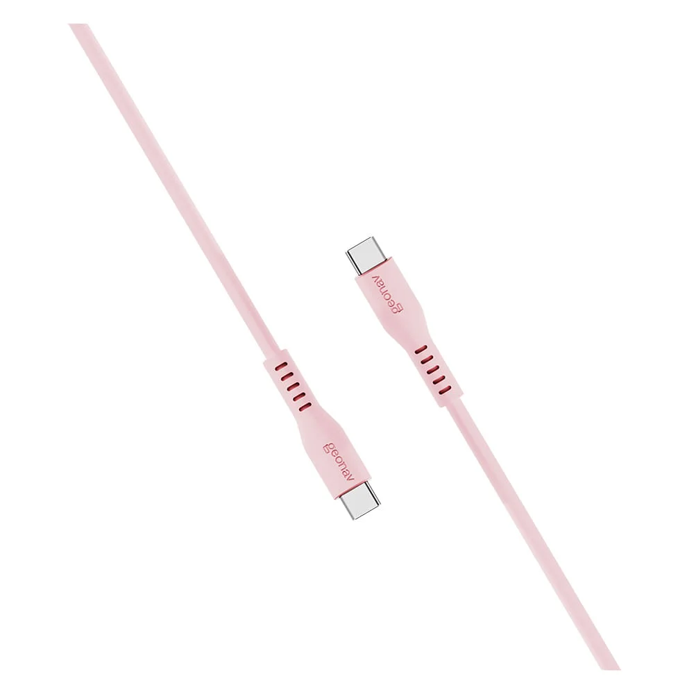 Imagem 3 de 5 do produto Cabo Usb-a Para Usb-c Geonav Rosa - Esc05spk - Na