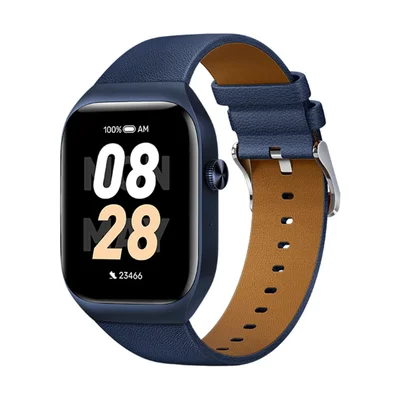 Relógio Digital Mibro T2 Deep 2 Multiira Silicone E Couro