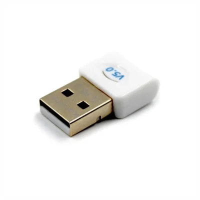 Adaptador Usb Bluetooth 5.0, Alcance De 20 Metros, Branco