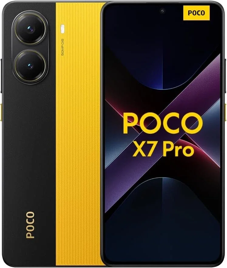 POCO X7 Pro 12GB RAM 512GB イエロー　グローバル版 Smartphone Poco X7 Pro no Mega Maio KaBuM