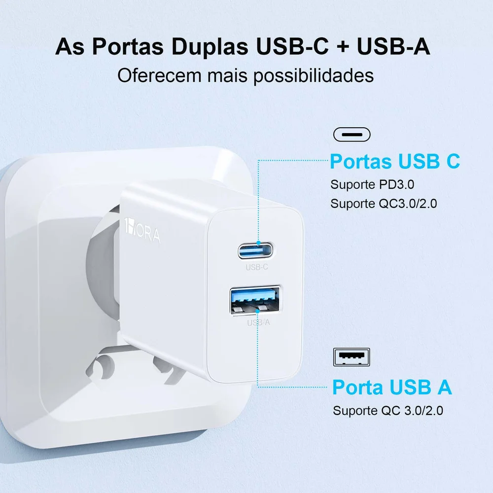 Imagem 2 de 4 do produto Carregador Super Rápido Para Moto G14