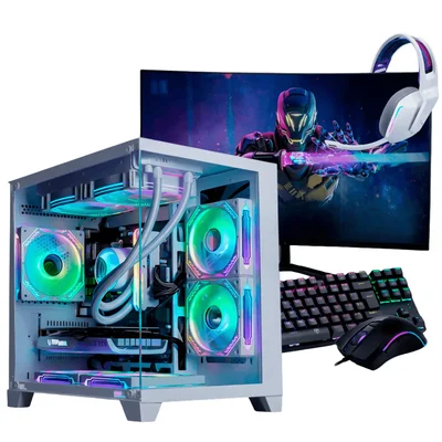 PC Gamer Completo Ryzen 5 5500, RTX 3060, 16gb Ddr4, SSD 480GB, 600w 80 Plus