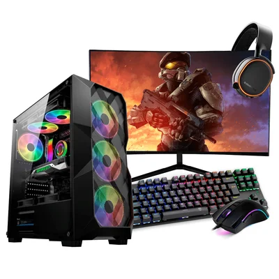 PC Gamer Completo Ryzen 5 8500g, 16gb Ddr5, SSD 480GB, 500w 80 Plus, Mesh014-e