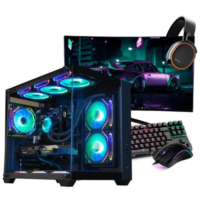PC Gamer Completo Intel Core i3 13100f, Rx 6600, 16gb Ddr5, SSD 480GB, 600w 80 Plus, Kmhh006-e