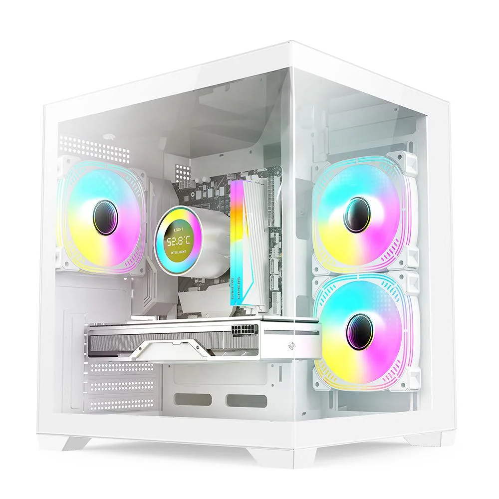 PC Gamer Balão.info Aquarium, AMD Ryzen 7 5700G, 16GB, Geforce RTX 3050 8GB, SSD 1TB M.2, Branco SKA070