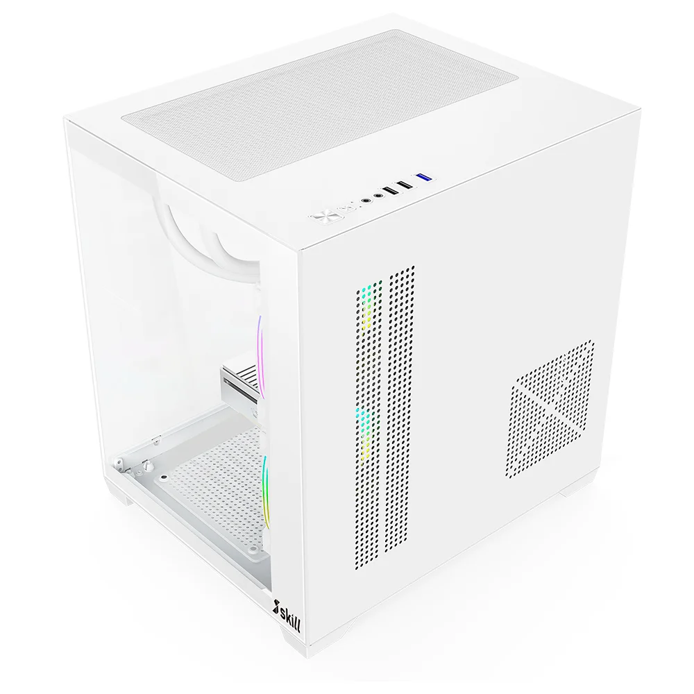 PC Gamer Skill Aquarium, AMD Ryzen 5 5600GT, 16GB, Radeon Vega 7, SSD 512GB M.2, Fonte 500w, Branco SKA051 - view 4