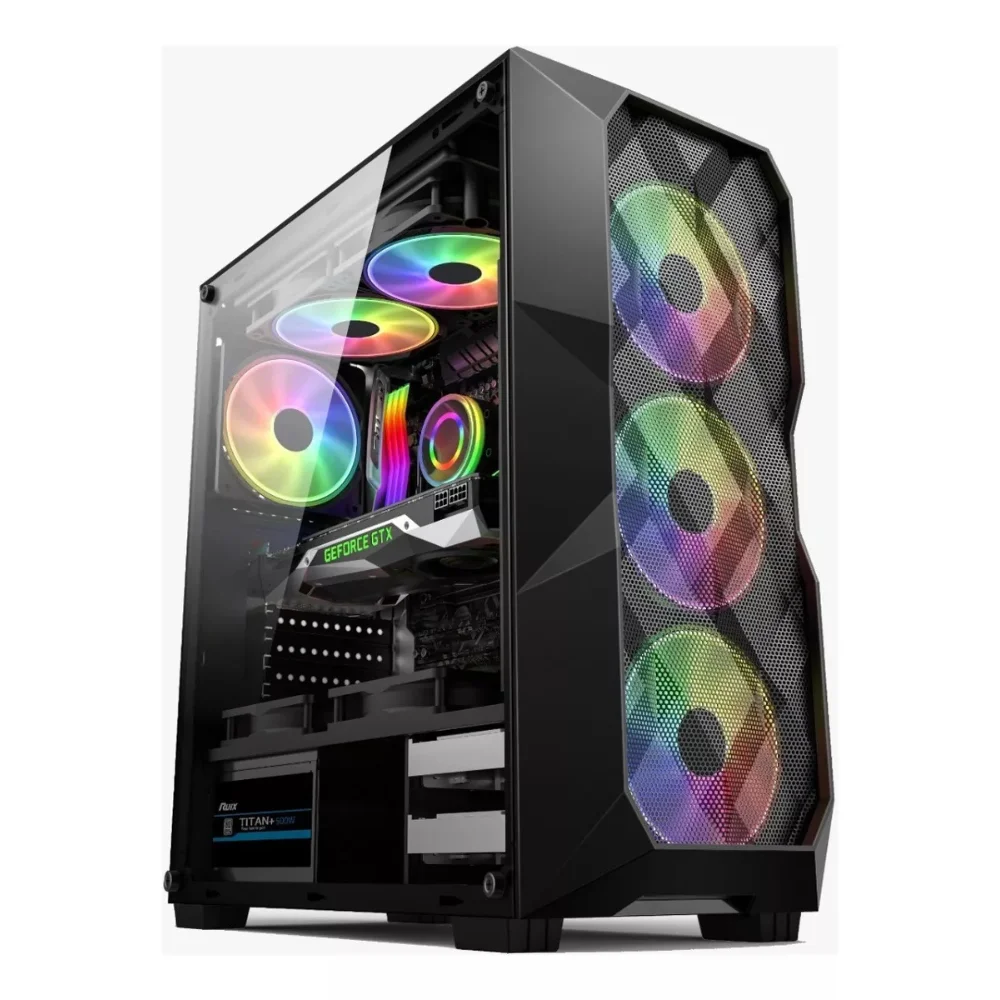PC Gamer Intel Core I5 12400F, RTX 3060 12gb, 16gb Ram, Nvme 1TB, W11 - Balão.info Games